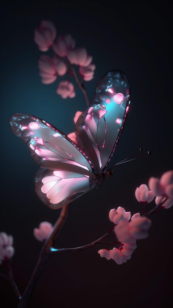 精灵梦幻蝴蝶 | Aitime丨人人都是大画师-Aitime丨人人都是大画师