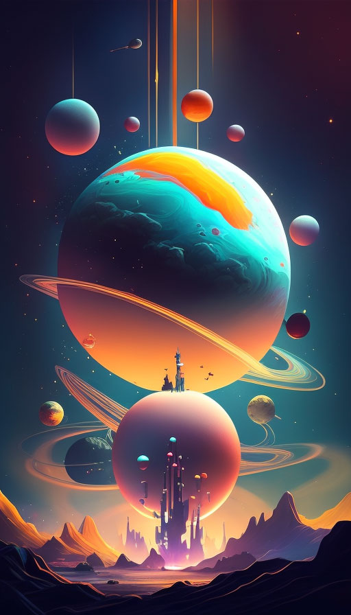 多彩行星 | Aitime丨人人都是大画师-Aitime丨人人都是大画师