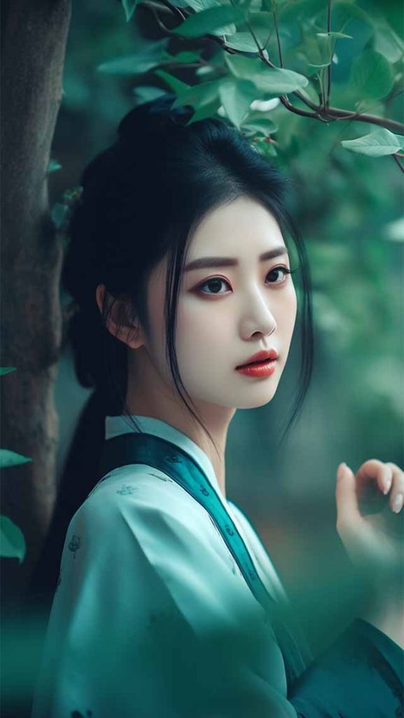 古代艺术风格女孩 #2 | Aitime丨人人都是大画师-Aitime丨人人都是大画师