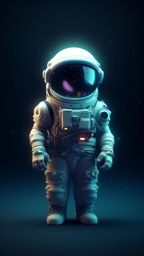 宇航员 | Aitime丨人人都是大画师太空人-Aitime丨人人都是大画师