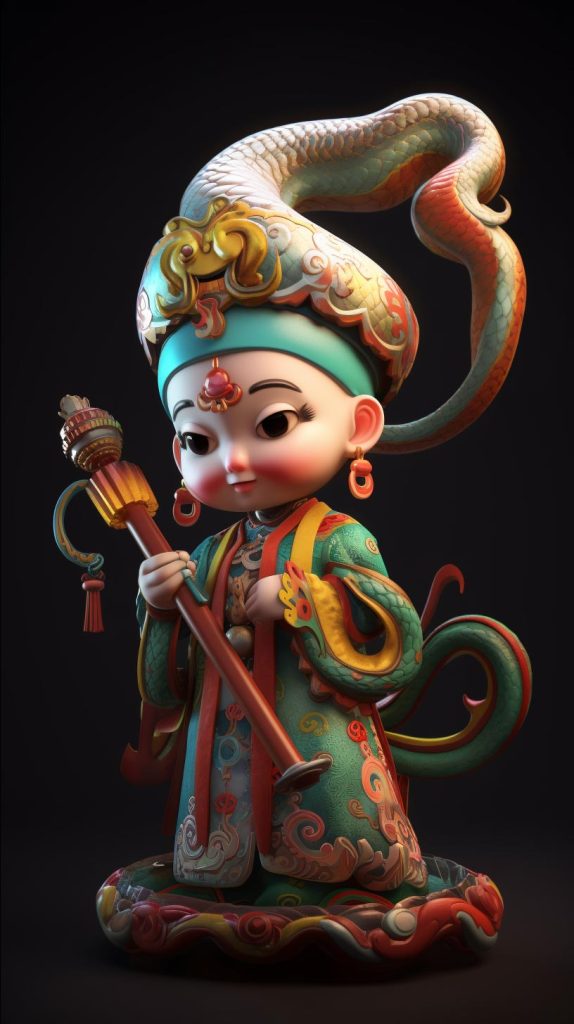 巳蛇 | Aitime丨人人都是大画师京剧版-Aitime丨人人都是大画师