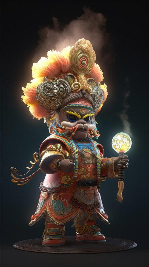 卡通3D龙插图2