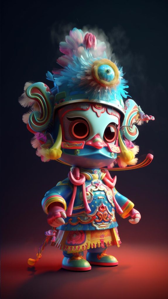 卡通3D龙插图3