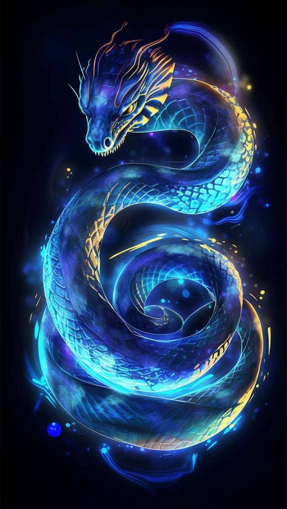 巳蛇 | Aitime丨人人都是大画师炫彩-Aitime丨人人都是大画师