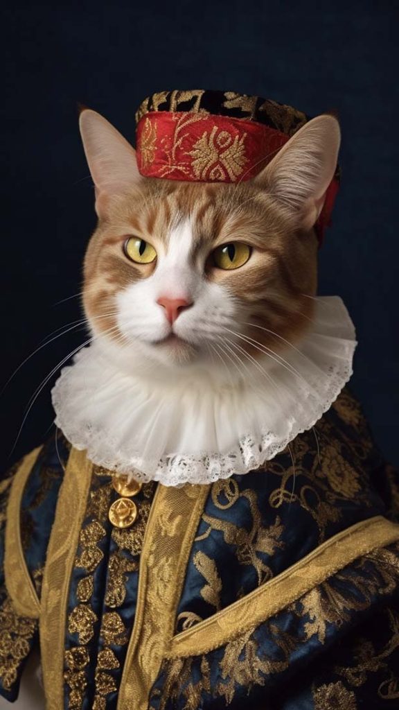 贵族猫 | Aitime丨人人都是大画师-Aitime丨人人都是大画师