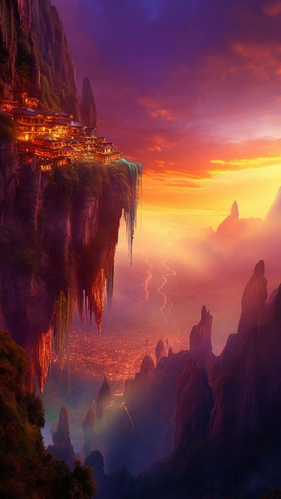 迷幻的电峡谷 | Aitime丨人人都是大画师-Aitime丨人人都是大画师