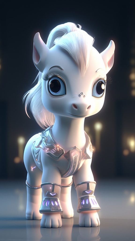 马-3D版十二生肖 | Aitime丨人人都是大画师-Aitime丨人人都是大画师