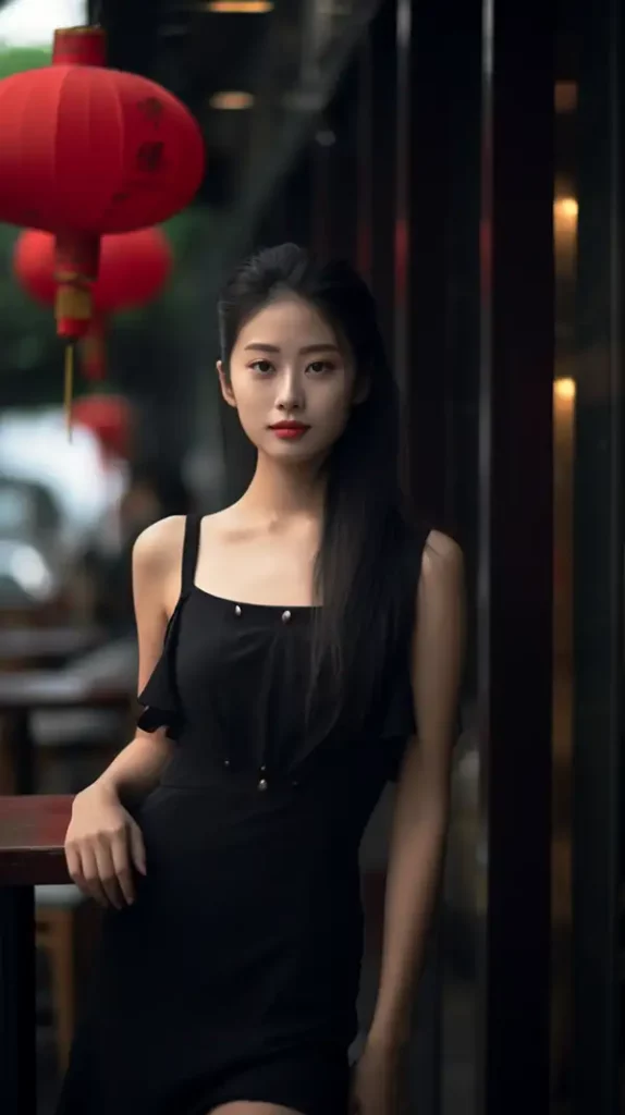 一个漂亮的上海女孩 | Aitime丨人人都是大画师-Aitime丨人人都是大画师