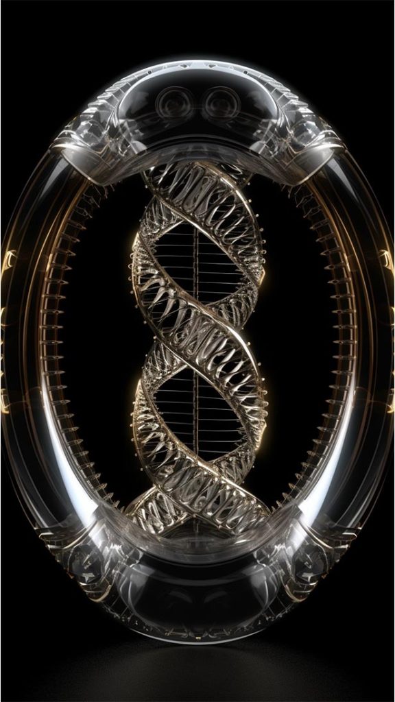 美丽的 DNA 环面 | Aitime丨人人都是大画师-Aitime丨人人都是大画师