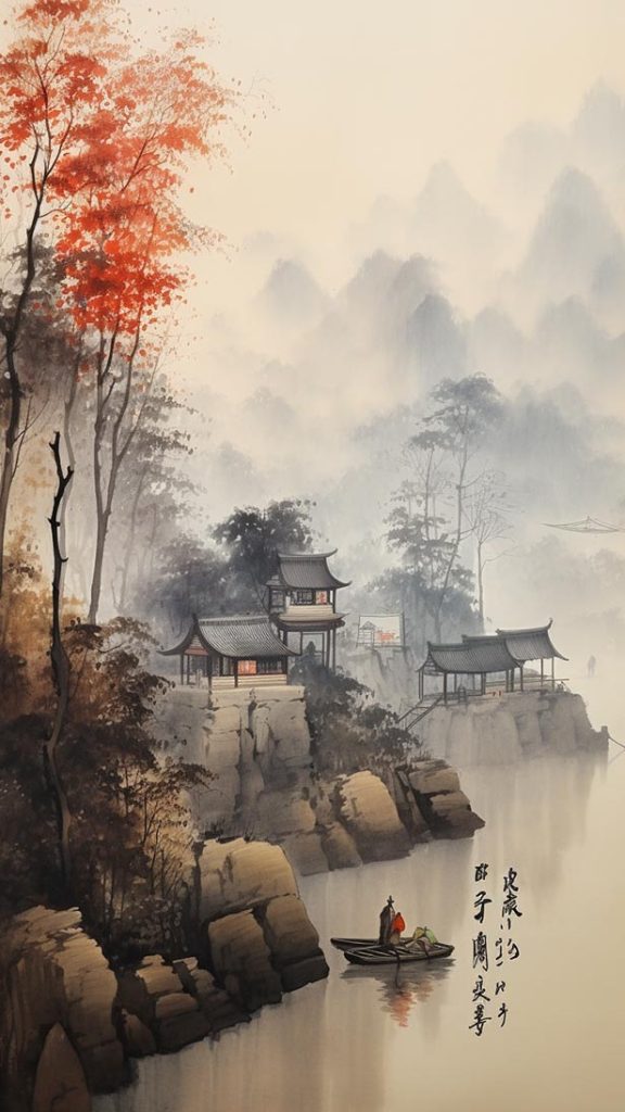 松鹤延年图 | Aitime丨人人都是大画师-Aitime丨人人都是大画师