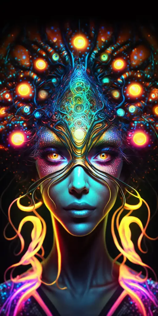 雌性头足类火星人狂欢派对 | Aitime丨人人都是大画师-Aitime丨人人都是大画师