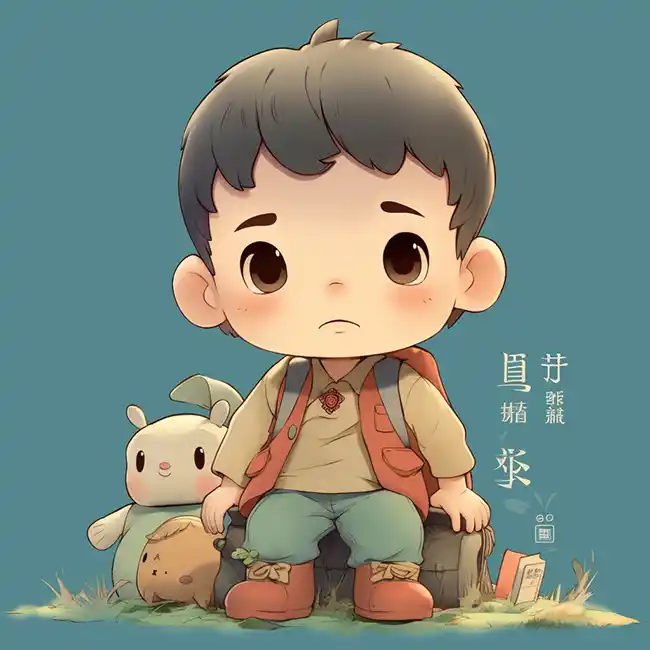 吉卜力工作室宫崎骏风格的男婴 | Aitime丨人人都是大画师-Aitime丨人人都是大画师