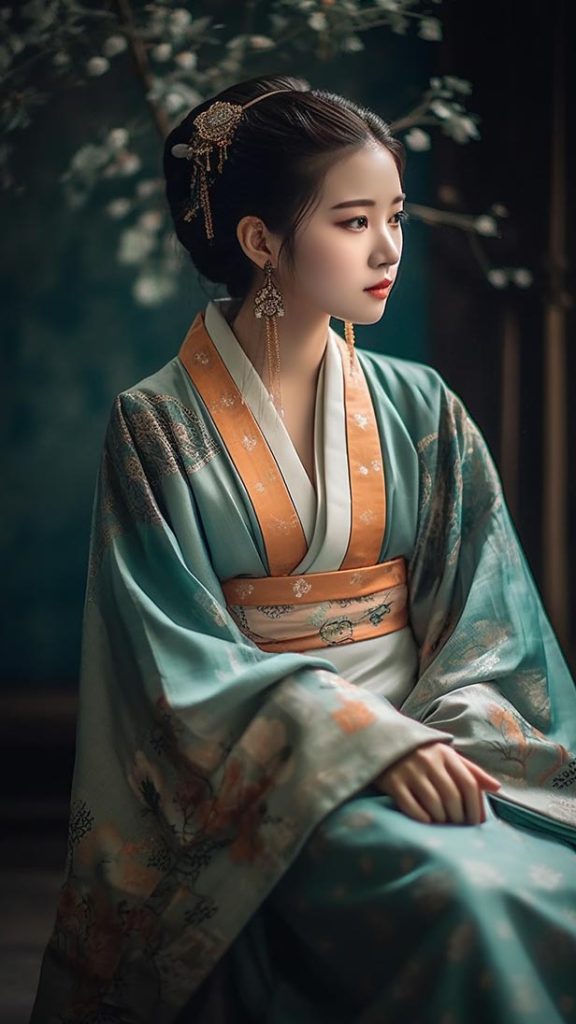 美丽的中国姑娘 | Aitime丨人人都是大画师-Aitime丨人人都是大画师