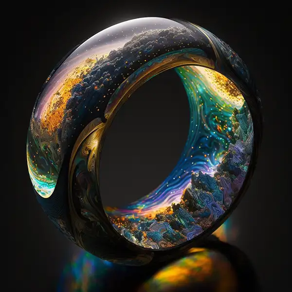 土星太空尘埃制成的戒指是最令人惊叹的珠宝 | Aitime丨人人都是大画师-Aitime丨人人都是大画师