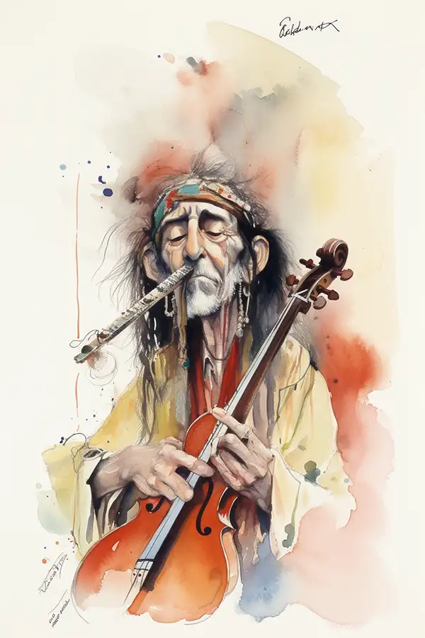 音乐家和词曲作家 | Aitime丨人人都是大画师-Aitime丨人人都是大画师