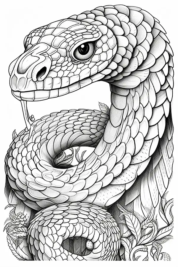 蛇精细线条艺术的AI咒语prompt描述词-Ai绘画关键词 | Aitime丨人人都是大画师-Aitime丨人人都是大画师